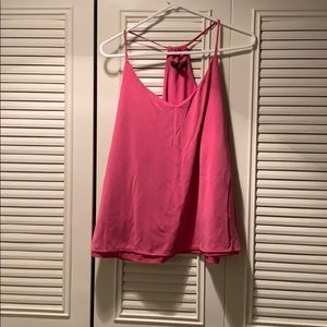 Pink tank top